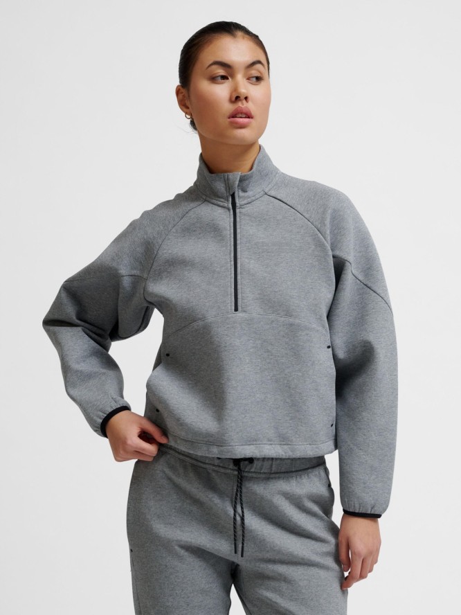 Bluza damska z zamkiem 1/2 Hummel Tech