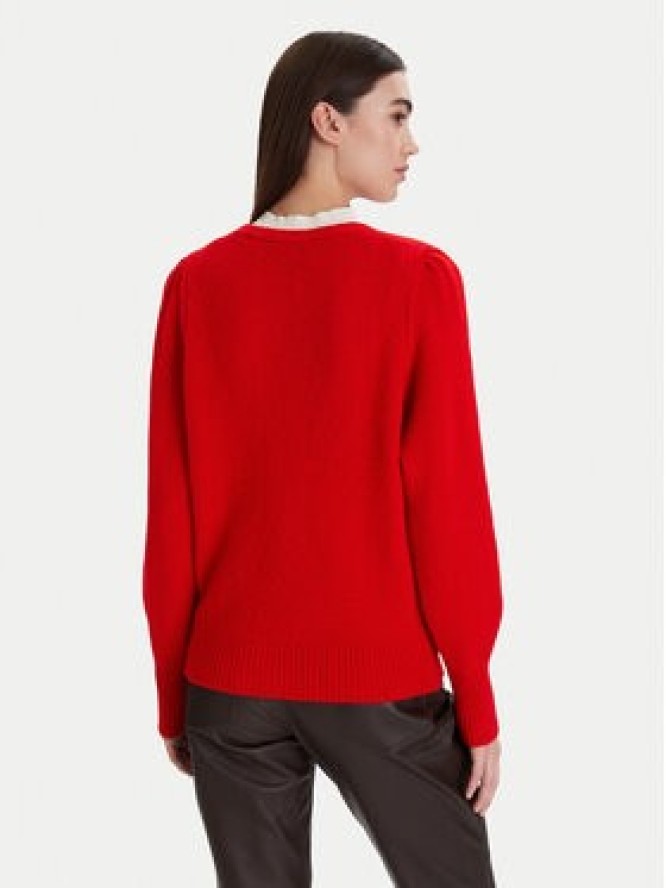 Morgan Kardigan 252-MGOJI Czerwony Regular Fit