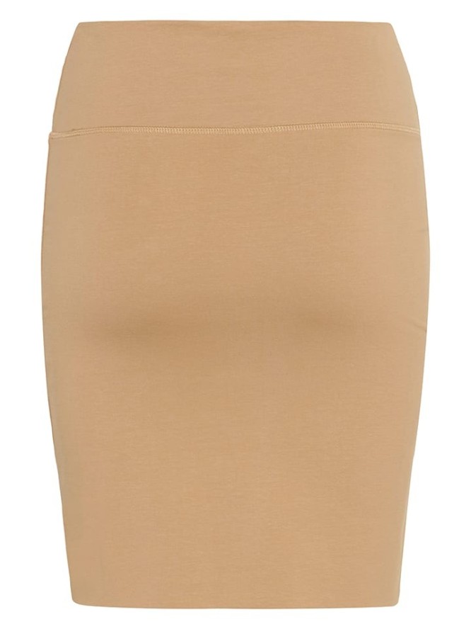 Kaffe Spódnica w kolorze beżowym rozmiar: L