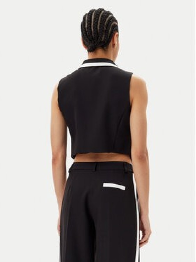 Maryley Kamizelka 25EB190/43NB Czarny Regular Fit