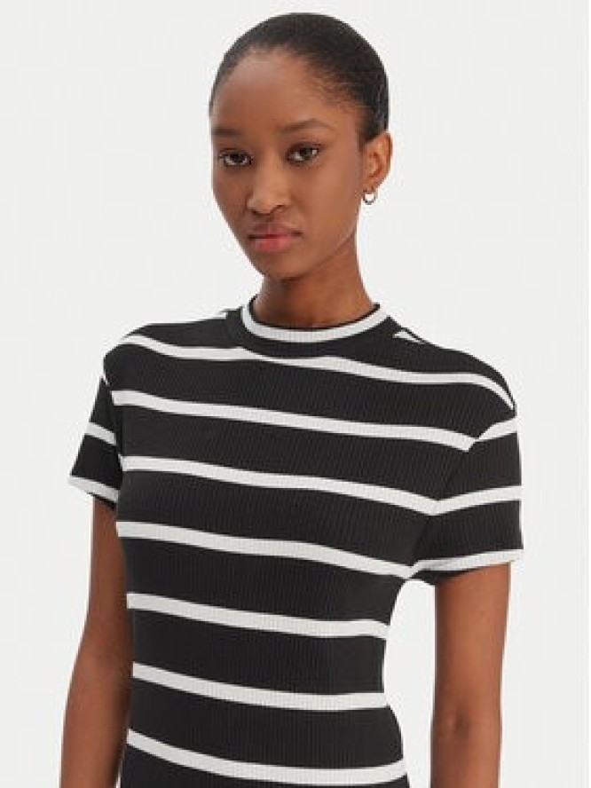 Tommy Hilfiger Sukienka codzienna WW0WW47860 Czarny Slim Fit