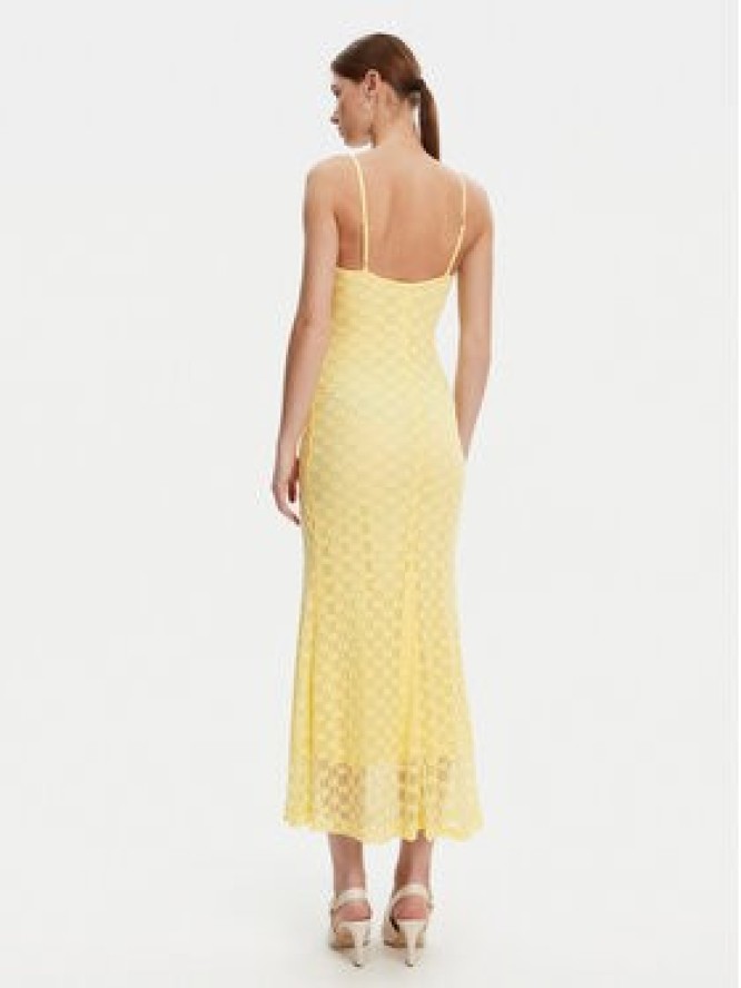 Bardot Sukienka koktajlowa 57998DB1 Żółty Regular Fit