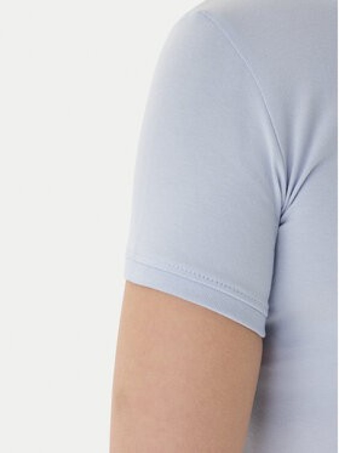 Guess T-Shirt W2YI45 J1314 Błękitny Slim Fit