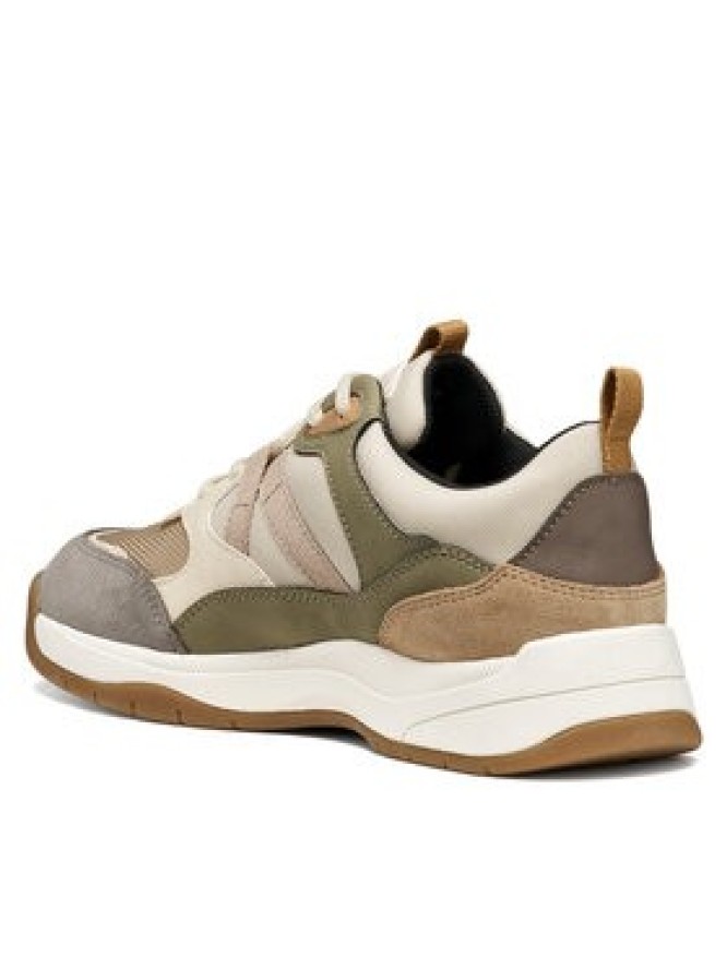 Geox Sneakersy D Berinike B Abx D563NB 011EK C5VF3 Beżowy