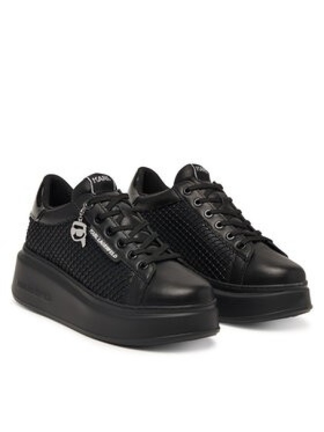 KARL LAGERFELD Sneakersy KL63577N Czarny