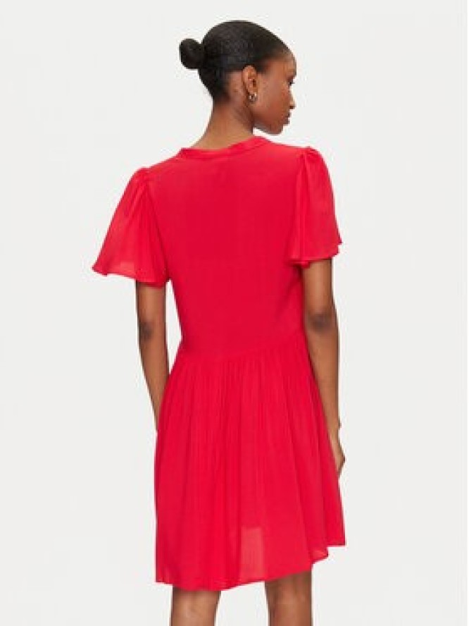 JDY Sukienka letnia Star 15257228 Czerwony Regular Fit