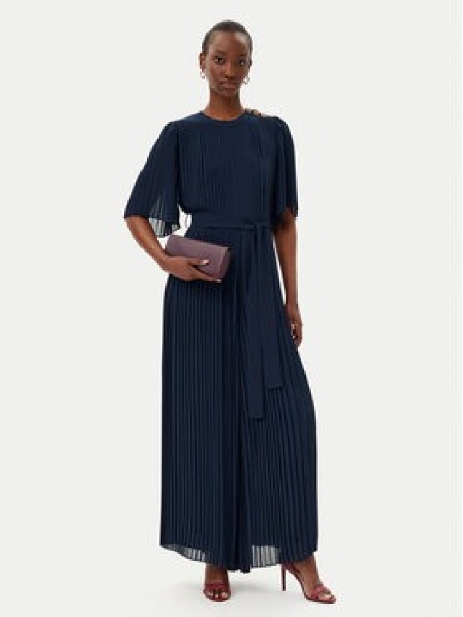 TWINSET Kombinezon 251TP2050 Granatowy Loose Fit