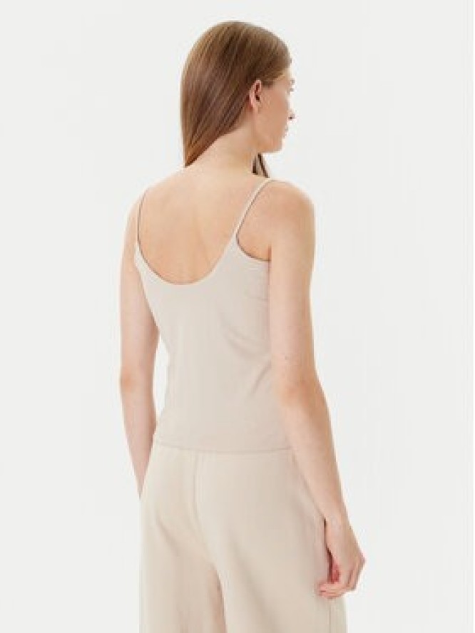 Guess Top V5GP22 J1314 Beżowy Slim Fit