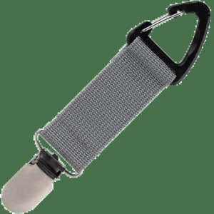 Klips na akcesoria podróżne GREY