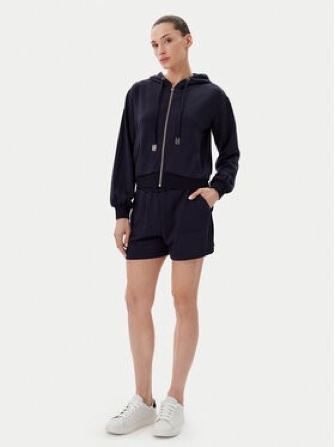 Gaudi Bluza 511BD64003 Granatowy Regular Fit