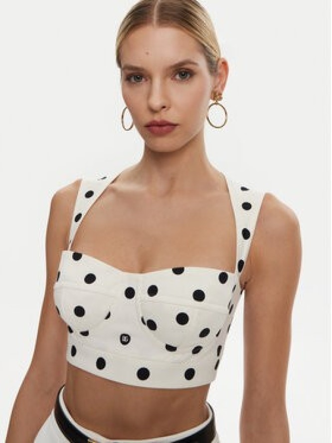 Dolce&Gabbana Top F7AA7T FSFNM Biały Regular Fit