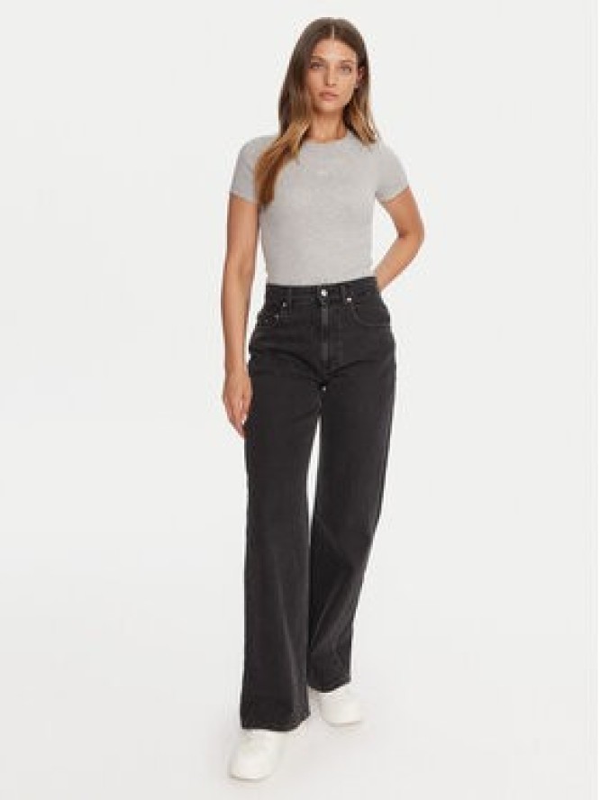 Guess Jeans T-Shirt W5BP45 KA0H1 Szary Slim Fit