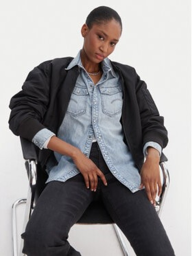 G-Star Raw Koszula jeansowa D27714-D539 Niebieski Slim Fit