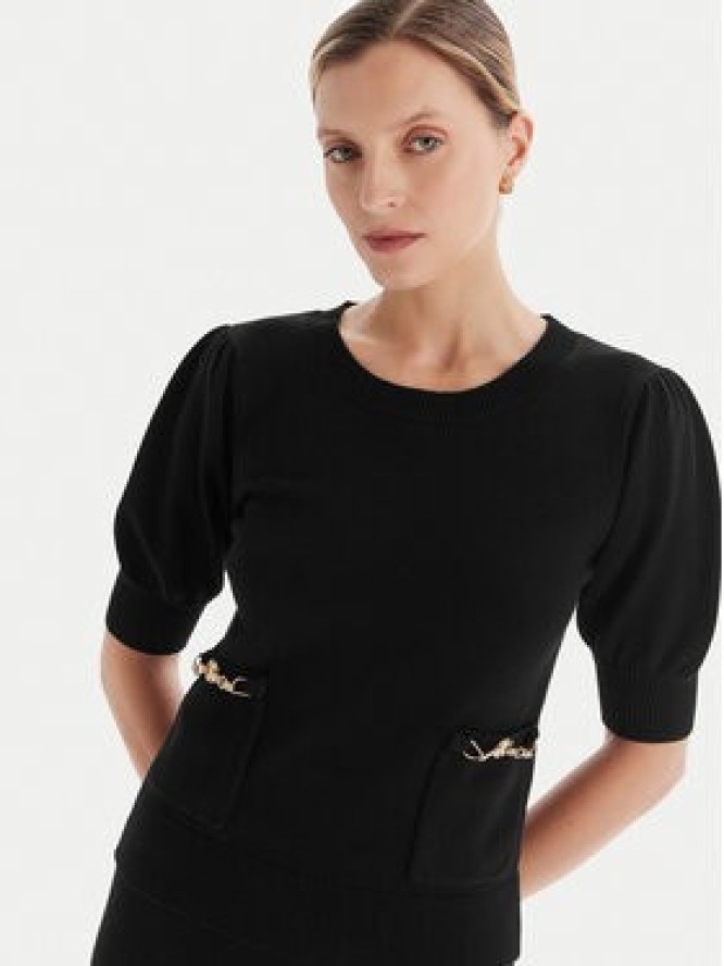 Fracomina Sweter FR25WT7019K55601 Czarny Slim Fit