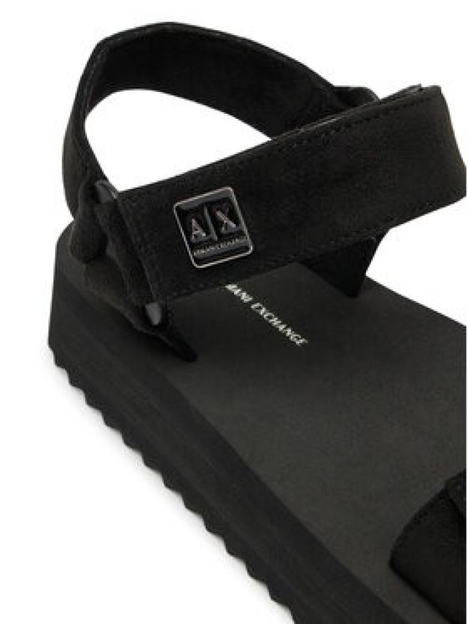 Armani Exchange Sandały XDP064 XV928 00002 Czarny
