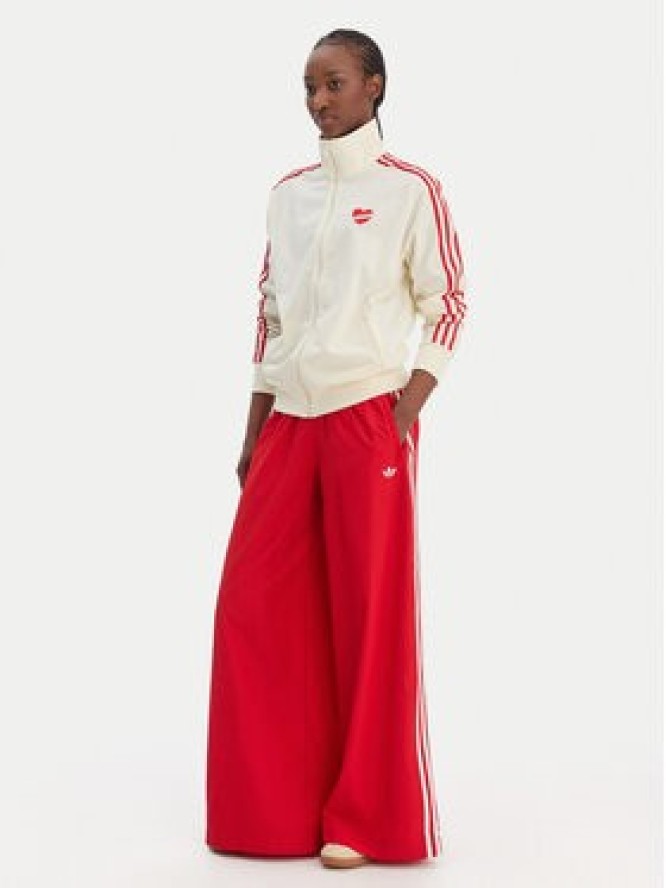 adidas Spodnie dresowe Firebird Adilenium KD6299 Czerwony Regular Fit