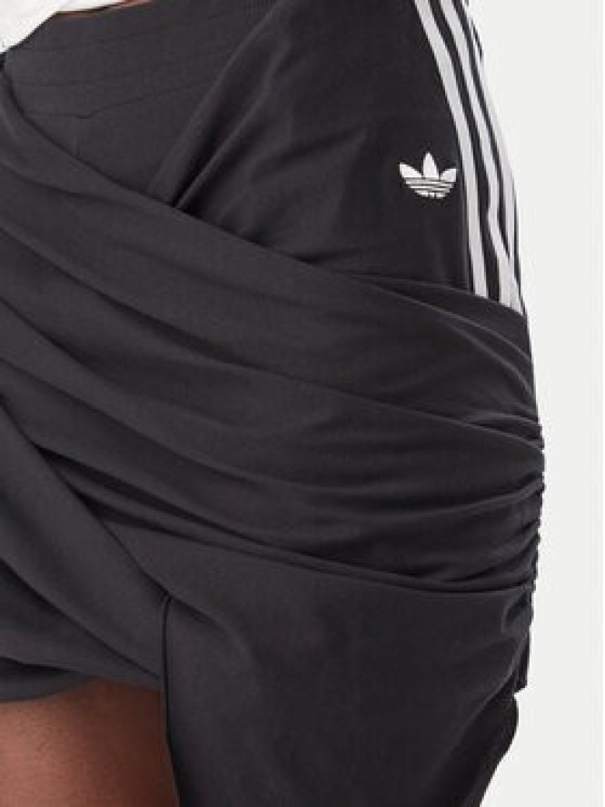 adidas Spódnica mini Adiluna Season 2 X Jennie Wrap-Around Skirt LD8930 Czarny Regular Fit