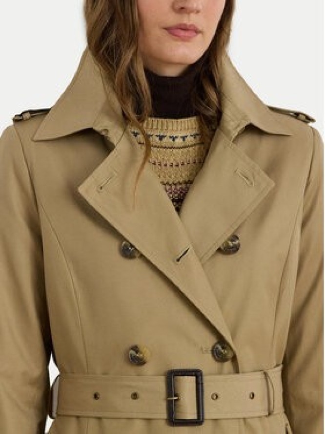 LAUREN RALPH LAUREN Trencz 297951255004 Beżowy Regular Fit