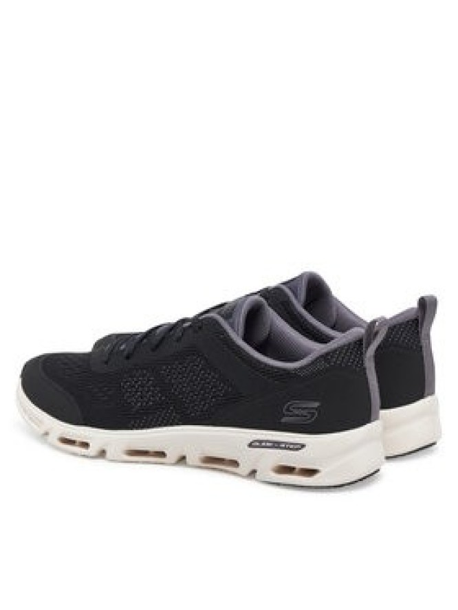 Skechers Sneakersy Glide-Step Gratify - Lume 104607/BKNT Czarny