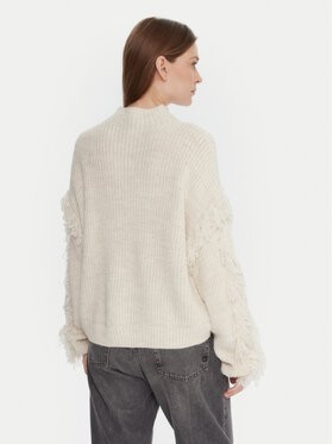 ONLY Sweter Molly 15363467 Beżowy Regular Fit