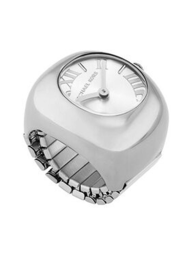 Michael Kors Zegarek Ring Stainless MK4873 Srebrny