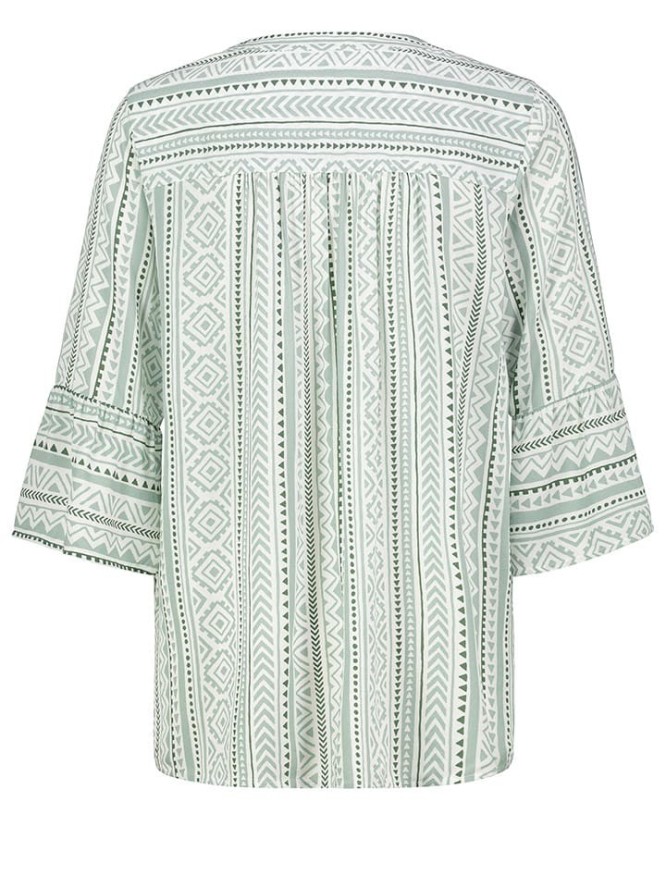 Sublevel Bluzka w kolorze zielono-białym rozmiar: S