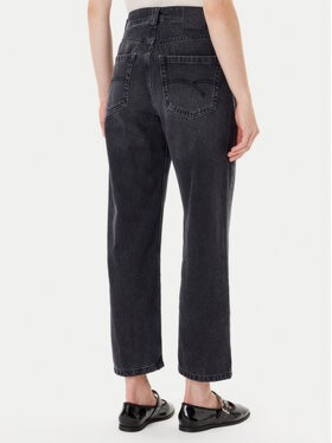 Marella Jeansy 2523186084 Czarny Mom Fit