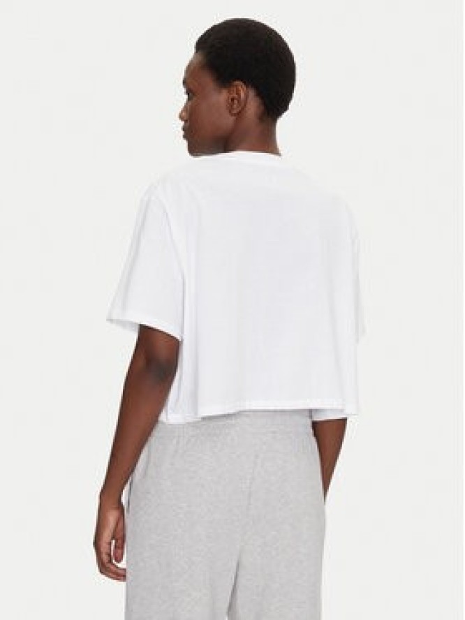 Under Armour T-Shirt Rival 1389721 Biały Loose Fit