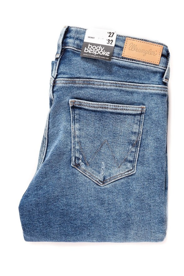 WRANGLER SKINNY WORN INDIGO W28KTX21P 112128339