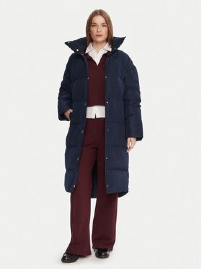 Tommy Hilfiger Kurtka puchowa WW0WW47279 Granatowy Relaxed Fit