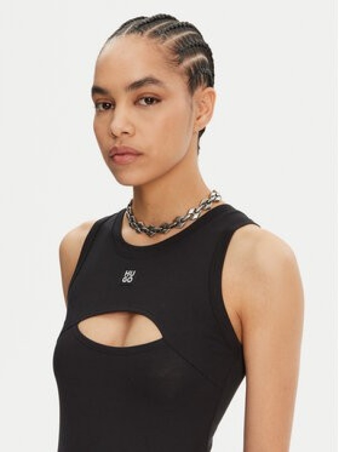 HUGO Sukienka codzienna Ivy 50539926 Czarny Slim Fit