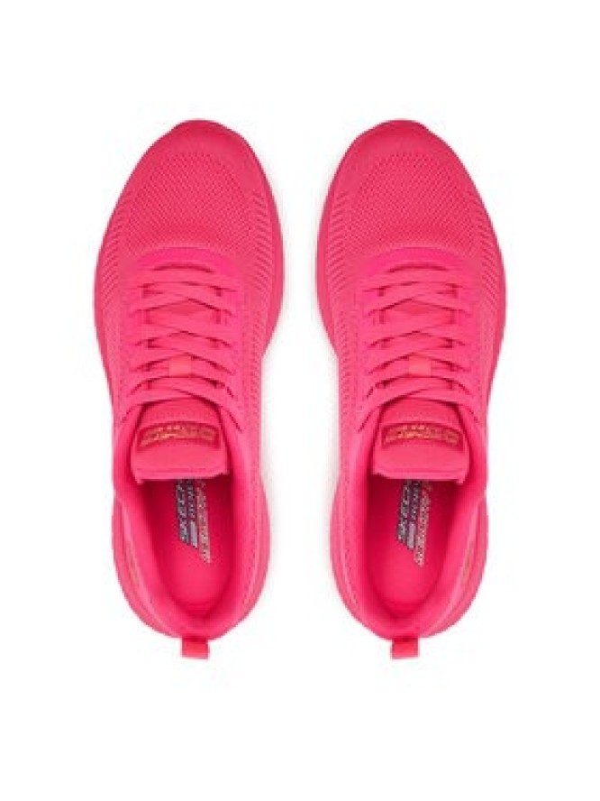 Skechers Sneakersy Bobs Squad Chaos-coo 117216/NPNK Różowy