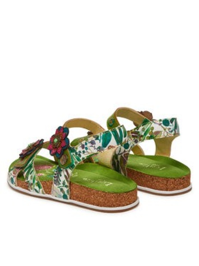 Laura Vita Sandały Brcyano 12 Zielony