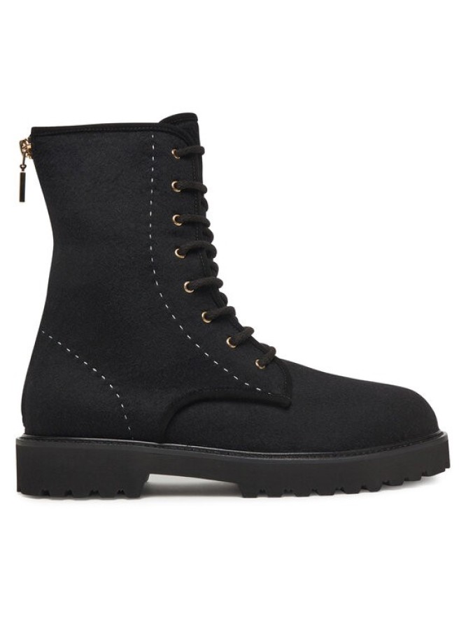 Max Mara Trzewiki Bakerzipwk 25247960126 Czarny