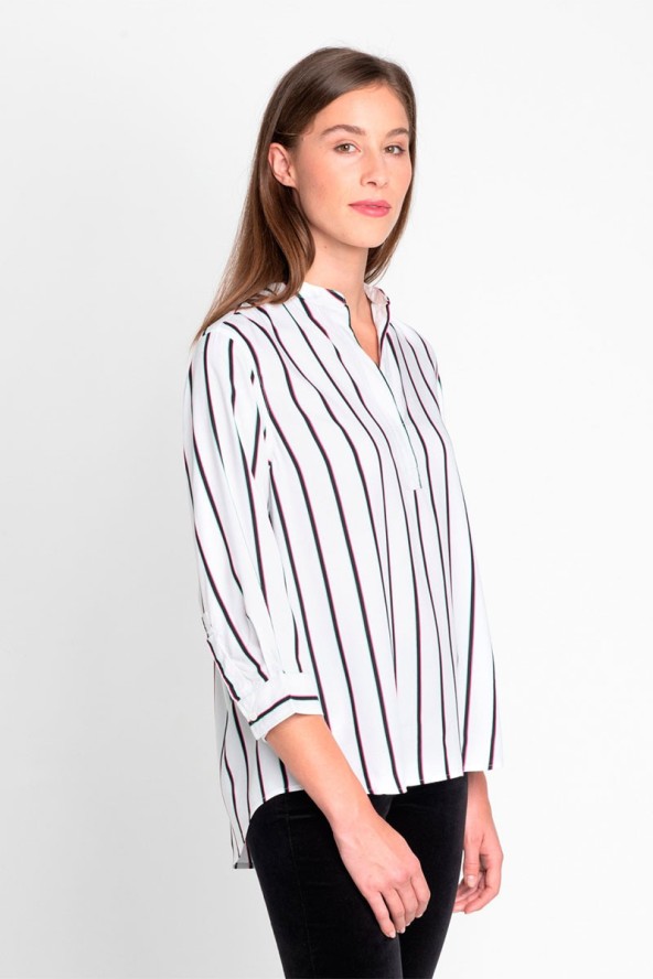 LEE BLOUSE DAMSKA BLUZKA BRIGHT WHITE L46PACLJ 112110956