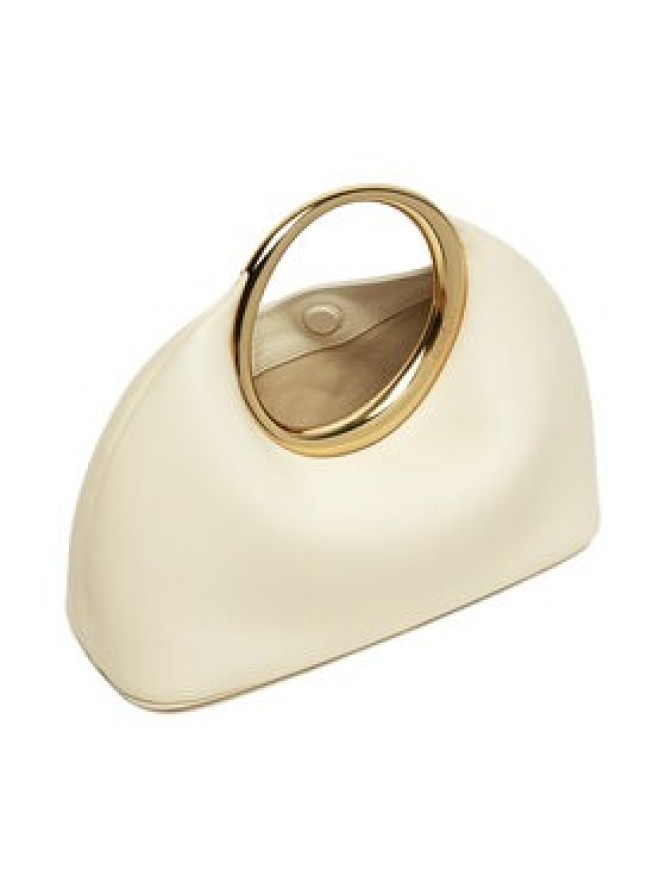 JACQUEMUS Torebka Mini ring handbag 241BA395 Écru