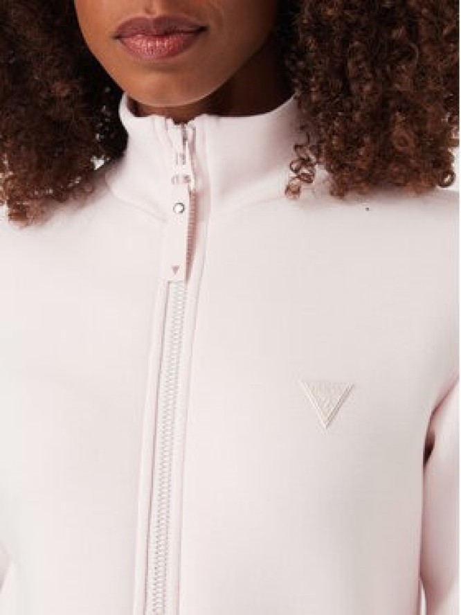 Guess Bluza V2YQ17 K7UW2 Różowy jasny Regular Fit