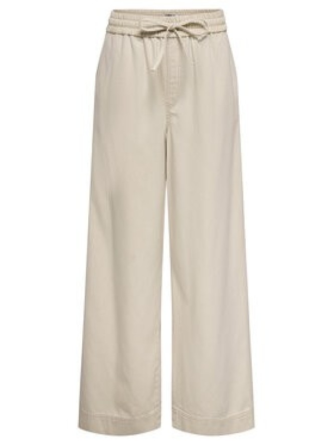 ONLY Spodnie materiałowe Maisa 15367380 Beżowy Wide Leg