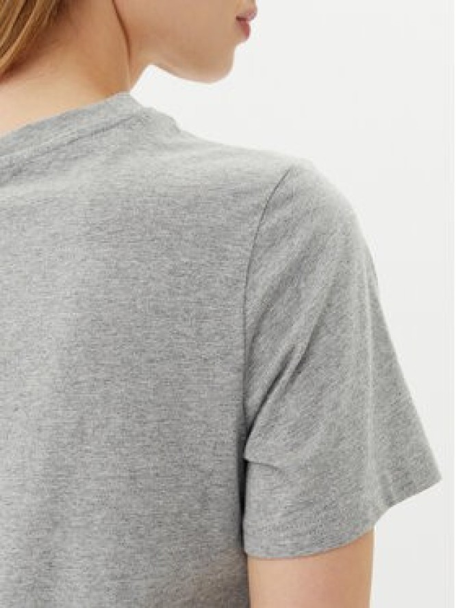 Pieces T-Shirt Maria 17155082 Szary Relaxed Fit