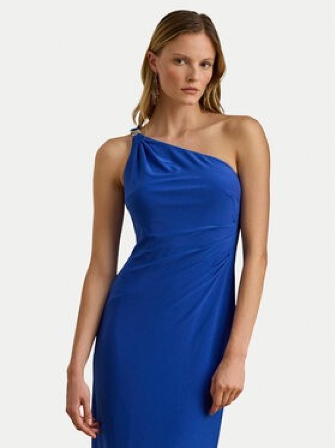 LAUREN RALPH LAUREN Sukienka wieczorowa 253980922005 Niebieski Slim Fit