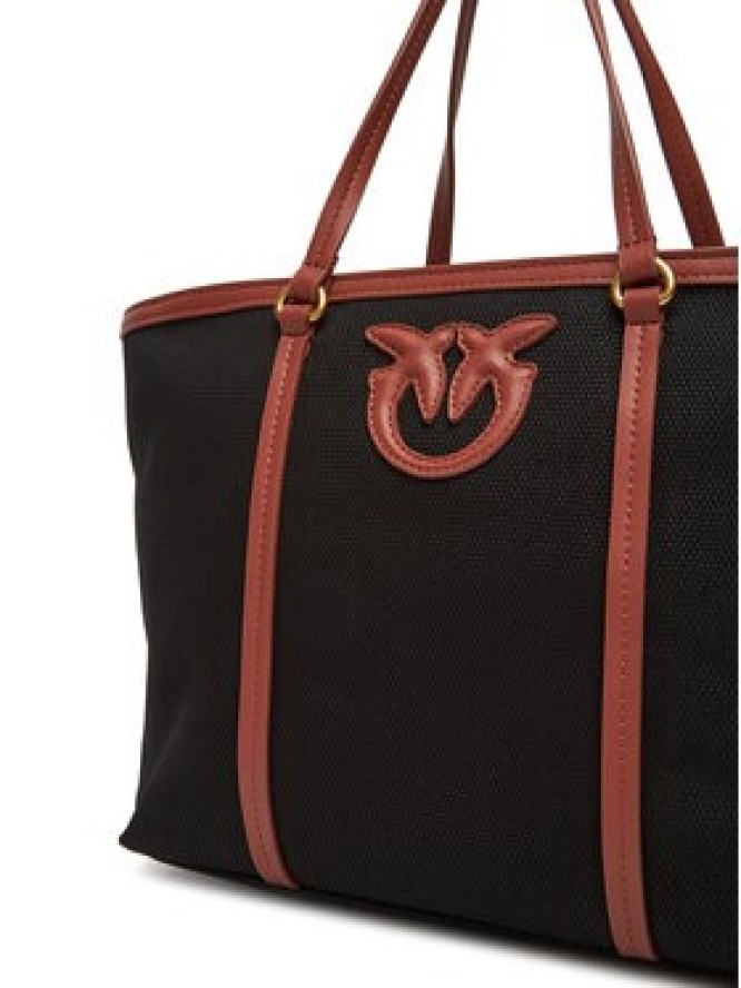 PINKO Torebka Miranda Shopper Classic PE 25 PLTT 104714 A2G2 Czarny