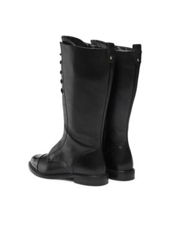 Sergio Bardi Oficerki RST-A1008-04SB Czarny