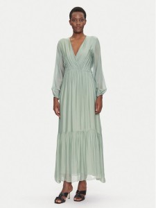 Dixie Sukienka letnia A207W050 Zielony Regular Fit