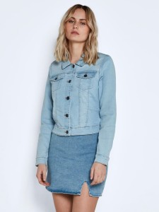 Noisy may Kurtka dżinsowa "Nmdebra" w kolorze błękitnym rozmiar: L
