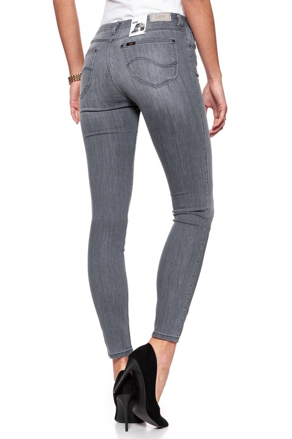 SPODNIE DAMSKIE LEE SCARLETT NEW GREY L526YEWP 112144095