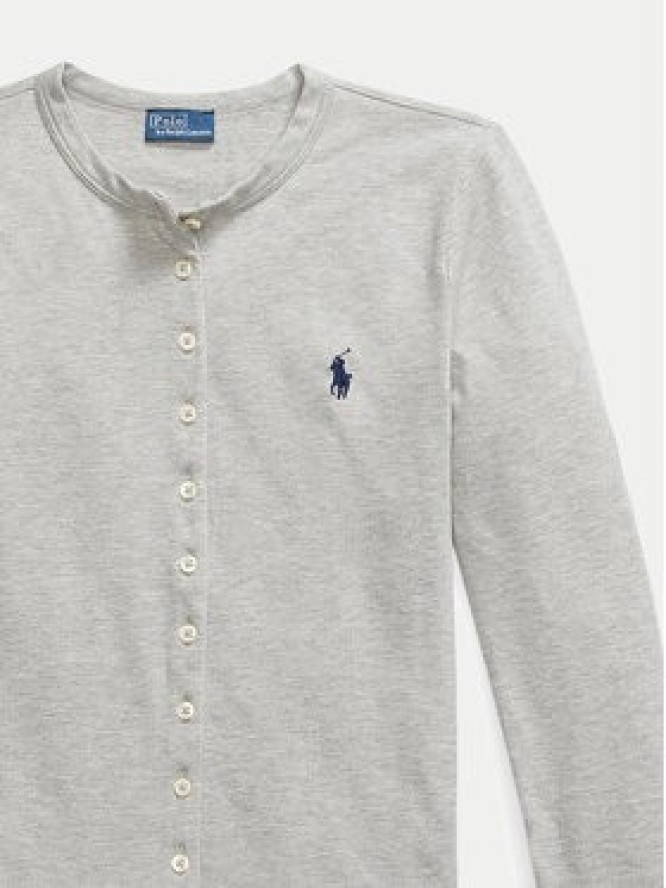 Polo Ralph Lauren Kardigan 211941175001 Szary Slim Fit