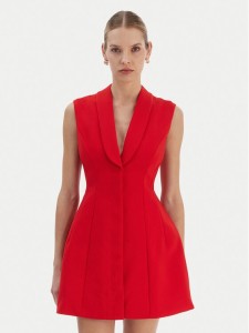 Bardot Sukienka koktajlowa Destene 59724DB Czerwony Slim Fit