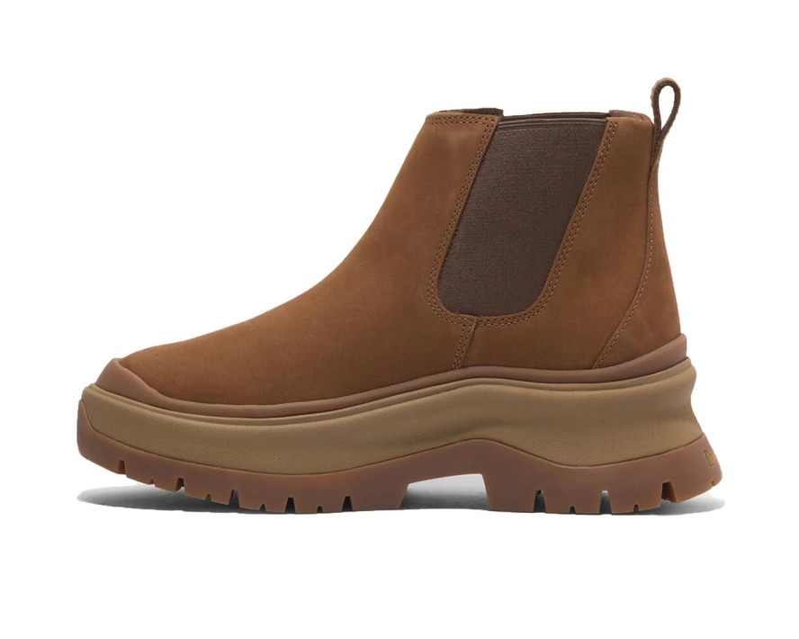 Timberland Roxie Lane MID CHELSEA BOOT RUST NUBUCK Sztyblety damskie