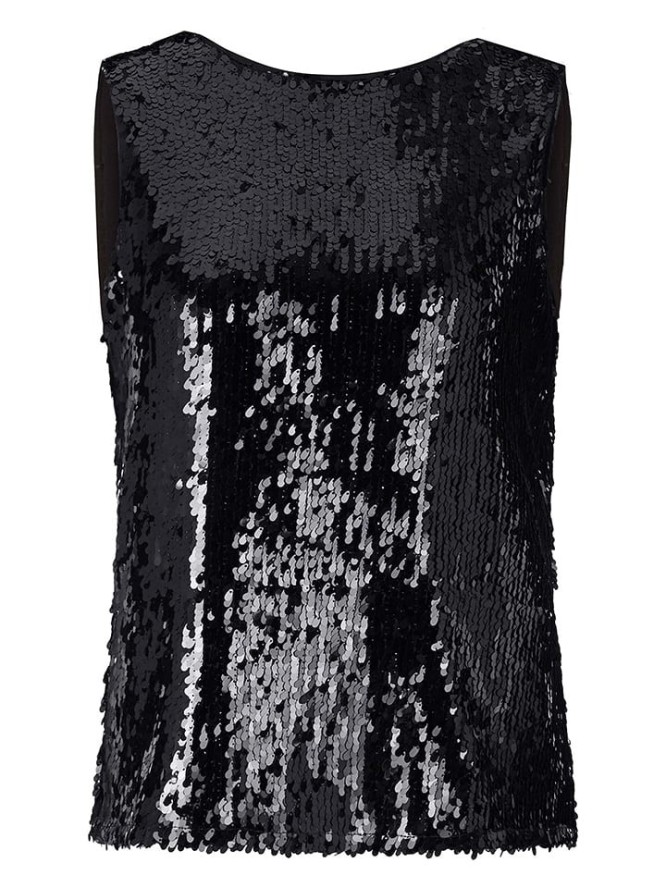 Rich & Royal Top w kolorze czarnym rozmiar: 34