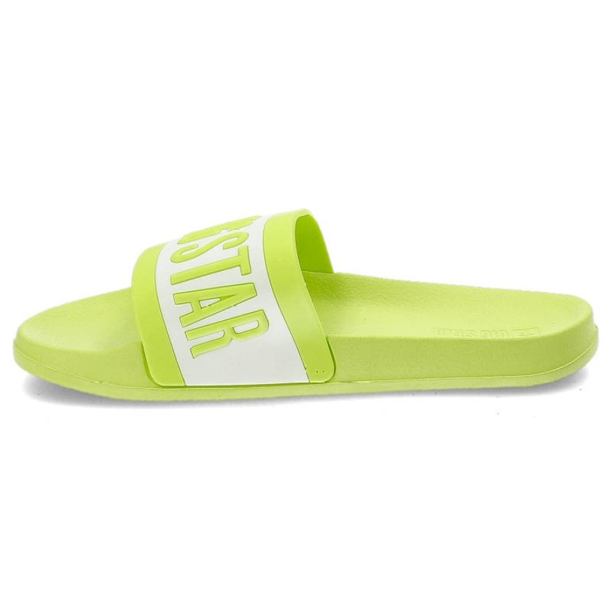 Zielone Klapki Big Star Wodoodporne Buty Damskie